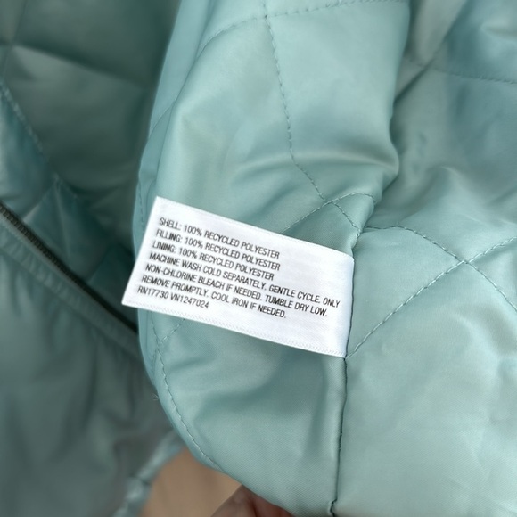 Water resistant new day by target med light green/ mint green jacket w/ pockets - Picture 7 of 7